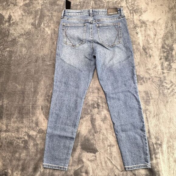 KENDALL + KYLIE Sz 9/29 The Ultra Babe Skinny Jeans Light Blue Wash Mid-Rise - Picture 7 of 13